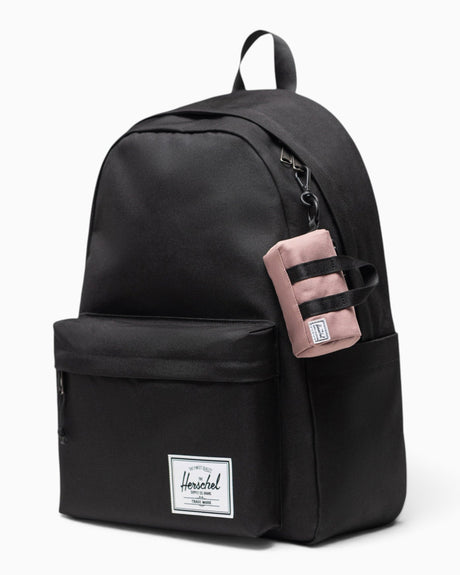 Herschel Novel Duffle Mini Charm Ash Rose