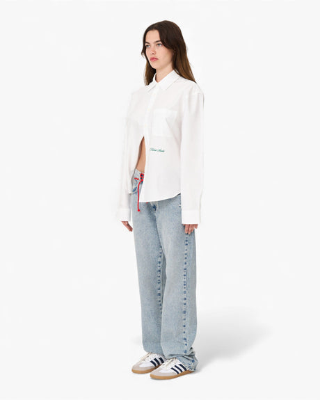 KUNST STUDIO Box Fit Embroidered Shirt