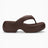 Melissa Free Platform II Kadın Terlik Brown