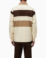 Napapijri Bloom Jersey Long-Sleeve Erkek Polo T-Shirt Beige N5E