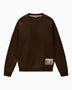 Napapijri Trahus French Terry Erkek Sweatshirt Dark Brown