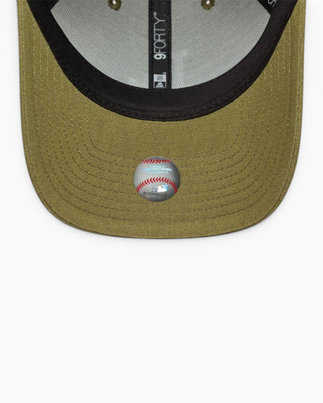 New Era LA Dodgers MLB Linen 9FORTY M-Crown Adjustable Şapka
