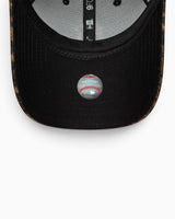 New Era NY Yankees W MLB Cosy Leopard 9FORTY Şapka Brown