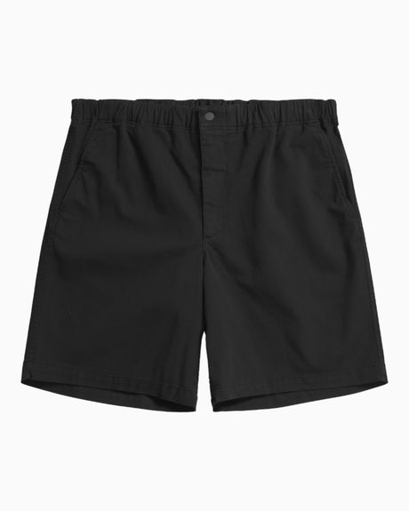 Norse Projects Ezra Relaxed Organic Stretch Twill Erkek Şort Black