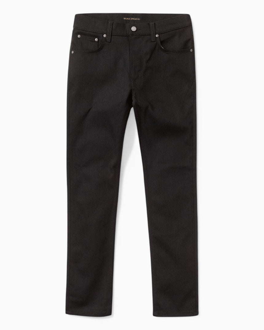 Nudie Jeans Lean Dean Dry Everblack Erkek Jean Pantolon Dry Everblack