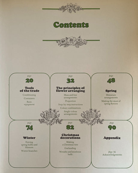 Pestil Books for vitruta Flower Arranging