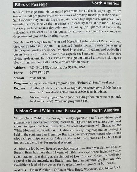Pestil Books for vitruta Transformative Adventures, Vacations & Retreats