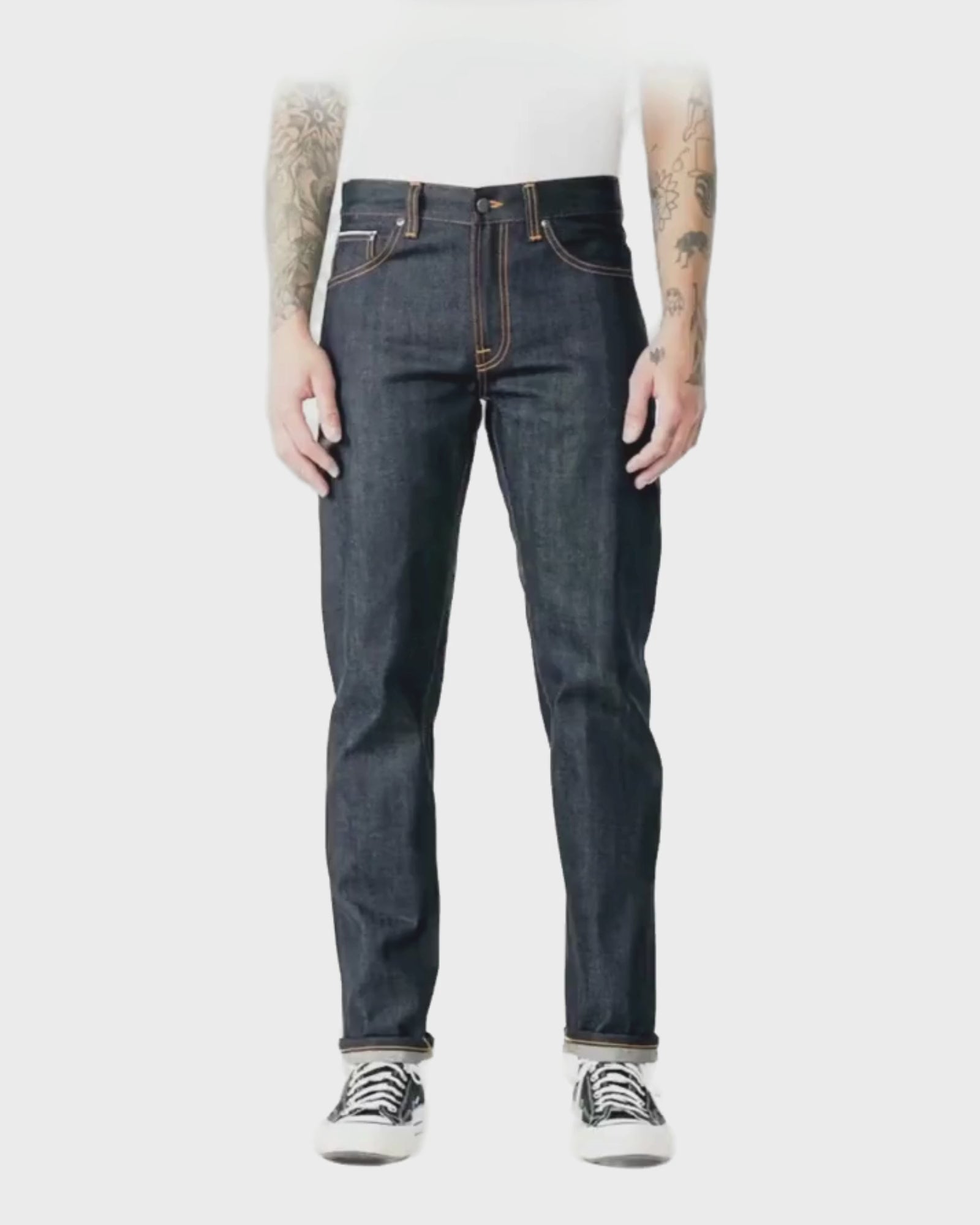 Nudie Jeans Gritty Jackson Blue Soil Erkek Jean Pantolon