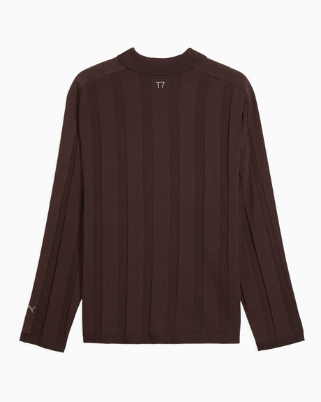 PUMA T7 Relaxed Long Sleeve Erkek Polo T-Shirt