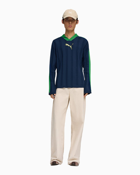 PUMA T7 Relaxed Long Sleeve Erkek Polo T-Shirt