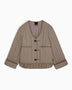 Rains Banja Liner W Jacket Cinder