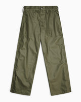 Rains Heavy Woven Pants Straight Moss