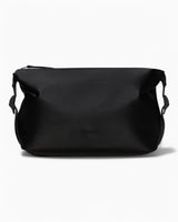 Rains Hilo Weekend Wash Bag Kozmetik Çantası Black Grain