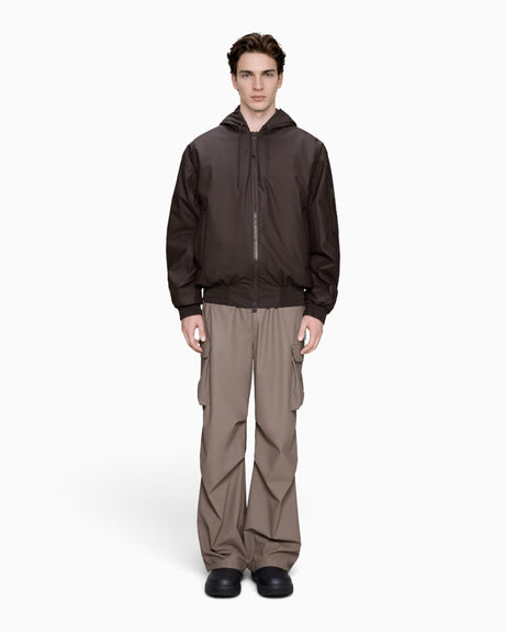 Rains Lohja Insulated Bomber Jacket Bark