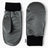 Rains Alta Puffer Mittens Metallic Grey