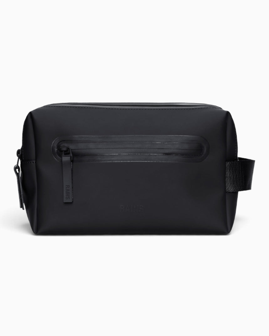 Rains Wash Bag Zip Kozmetik Çantası Black