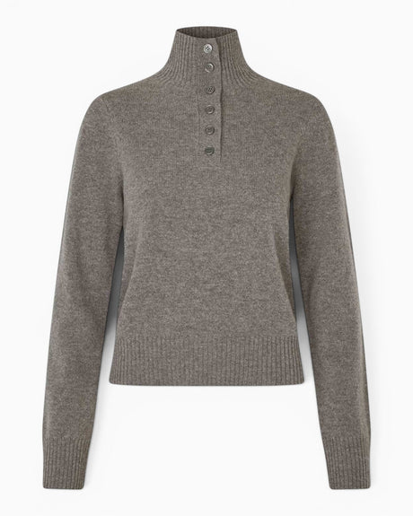 Samsøe Samsøe Saelif Turtleneck Dark Grey Melange