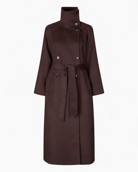 Samsøe Samsøe Sahanne Coat Black Coffee