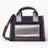 SAYÉS Stitched Pocket Mini Kadın Omuz Çantası Navy and Brown