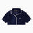 Soon To Be Announced S Logo Crop Terry Bowling Havlu Kadın Gömlek Navy