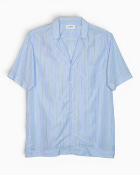 Soulland Orson Gömlek Blue Green Stripe