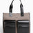 SAYÉS Stitched Pocket Maxi Kadın Omuz Çantası Mink and Black