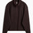 Sunflower Wool Half Zip Erkek Sweatshirt Brown