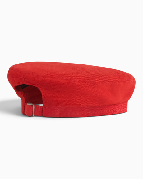 tête bleue Coeur Canvas French Beret