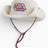 tête bleue Remy Sardine-Patch Safari Hat Off-White