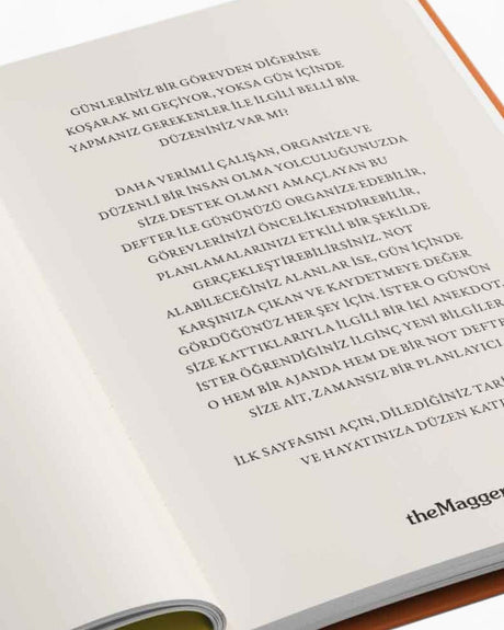 TheMagger Design Plan - Tarihsiz Ajanda Joy