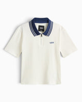 Vans Priscilla Kadın Polo T-Shirt Egret