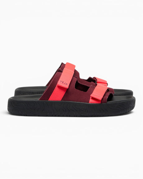 VEJA Arpoador Suede Soft Kadın Sandalet Amarante/Rose/Fluo/Black