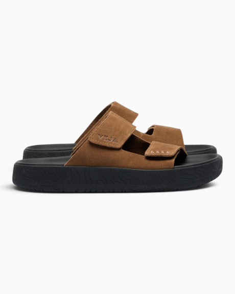 VEJA Etna Suede Soft Erkek Terlik Brown/Brown/Black