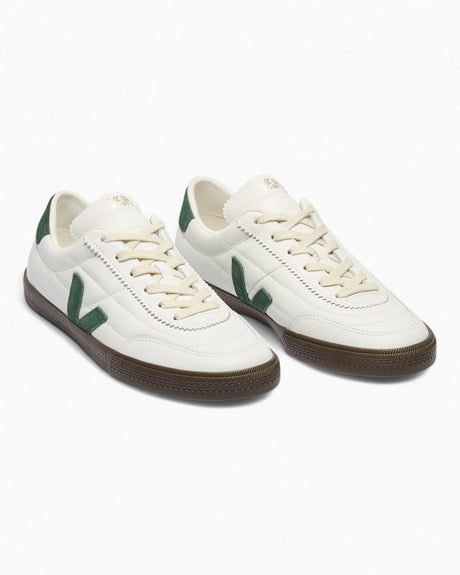 VEJA Panenka Organic Traced Leather Suede Logo Erkek Sneaker