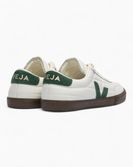 VEJA Panenka Organic Traced Leather Suede Logo Erkek Sneaker