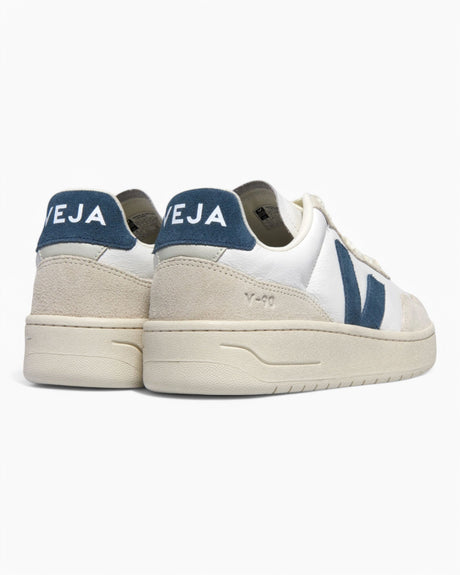 VEJA V-90 Leather Suede Logo Erkek Sneaker