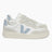 VEJA V-90 Leather Suede Logo Kadın Sneaker Extra White/Steel